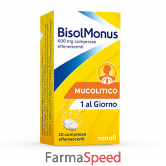 bisolmonus* 10 compresse effervescenti 600mg