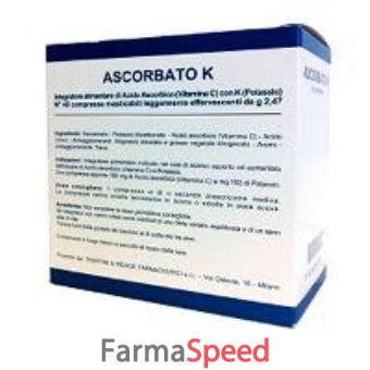 ascorbato k 30 compresse