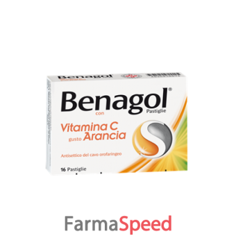 benagol vit c - pastiglie con vitamina c gusto arancia 36 pastiglie