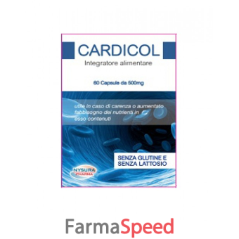 cardicol 60 capsule da 500 mg