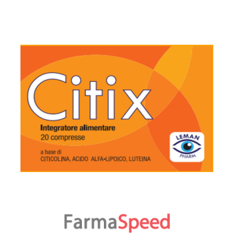 citix 20 compresse 18 g