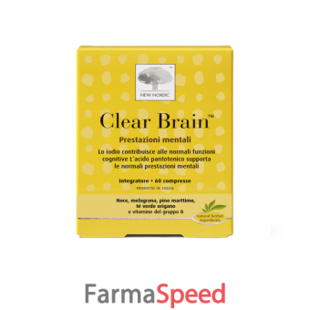 clear brain 60 compresse