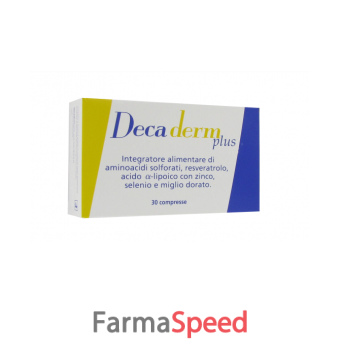 decaderm plus 30 compresse