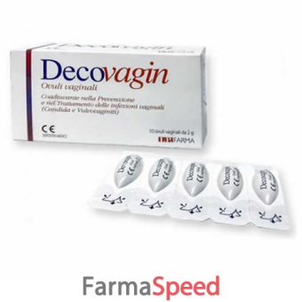 decovagin 10 ovuli 2 g