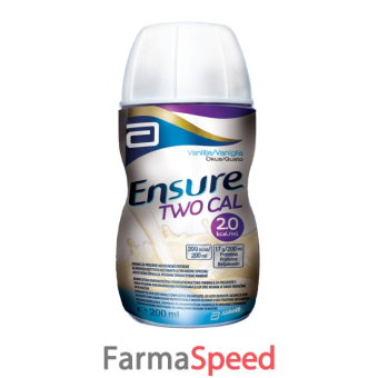 ensure twocal vaniglia 200 ml