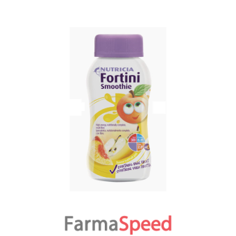 fortini smoothie multi fibre gusto frutti gialli 200 ml