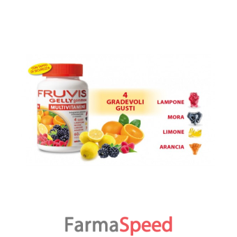 fruvis gelly gommose 60 gelatine da 2 g