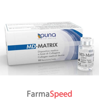 md-matrix con collagene 10 fiale iniettabili da 2ml