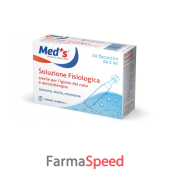 meds soluzione fisiologica sterile 10 fiale 2ml