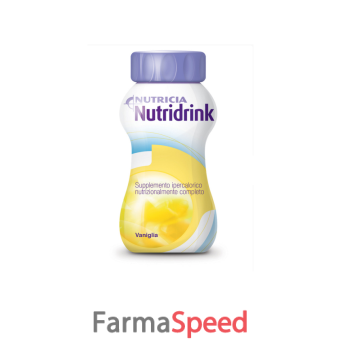 nutridrink vaniglia 4 x 200 ml