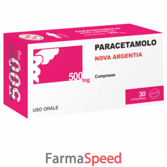 paracetamolo nov - 500 mg compresse 30 compresse in blister pvc/al