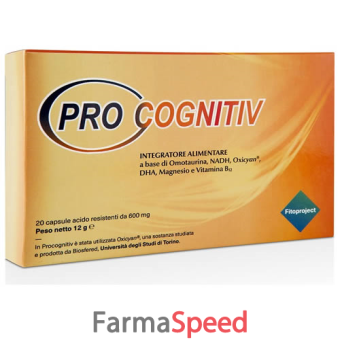 procognitiv 20 capsule 12 g