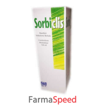 sorbiclis - bambini 12,00 g + 0,0096 g soluzione rettale 1 flacone da 120 ml