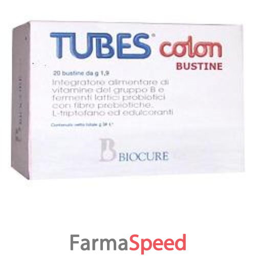 TUBES COLON 20 BUSTINE 38 G| Farmaspeed.it