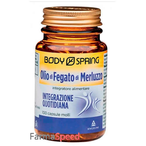 Body Spring Olio Merluzzo 100 Capsule